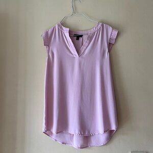 J. Crew Sleeveless V-Neck Pink Blouse